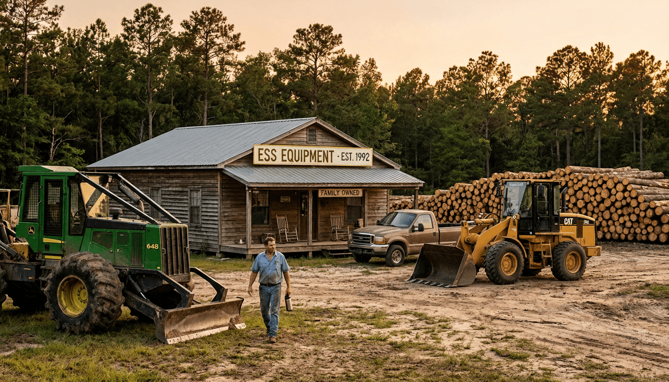 From logging roots to iron on the ground: the ESS mission in one lane