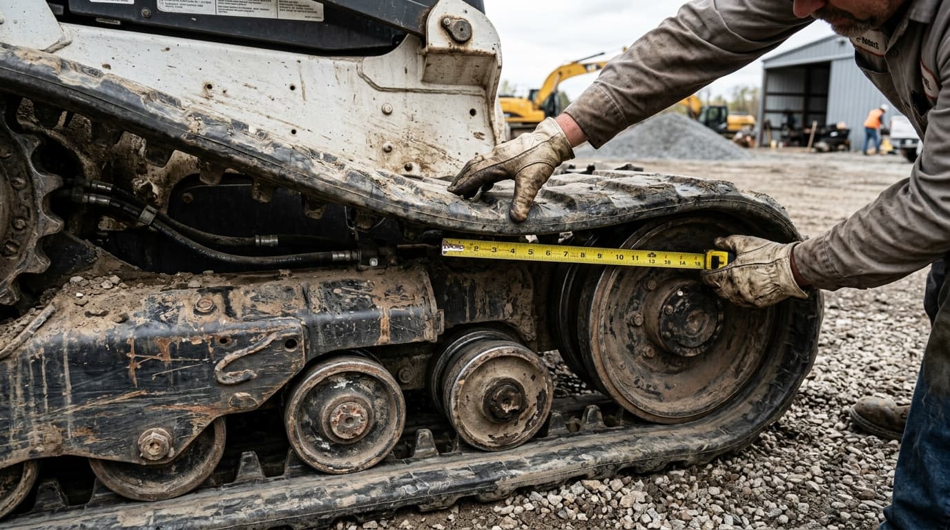 Used CTL buying: what 'undercarriage 60%' should and should not mean