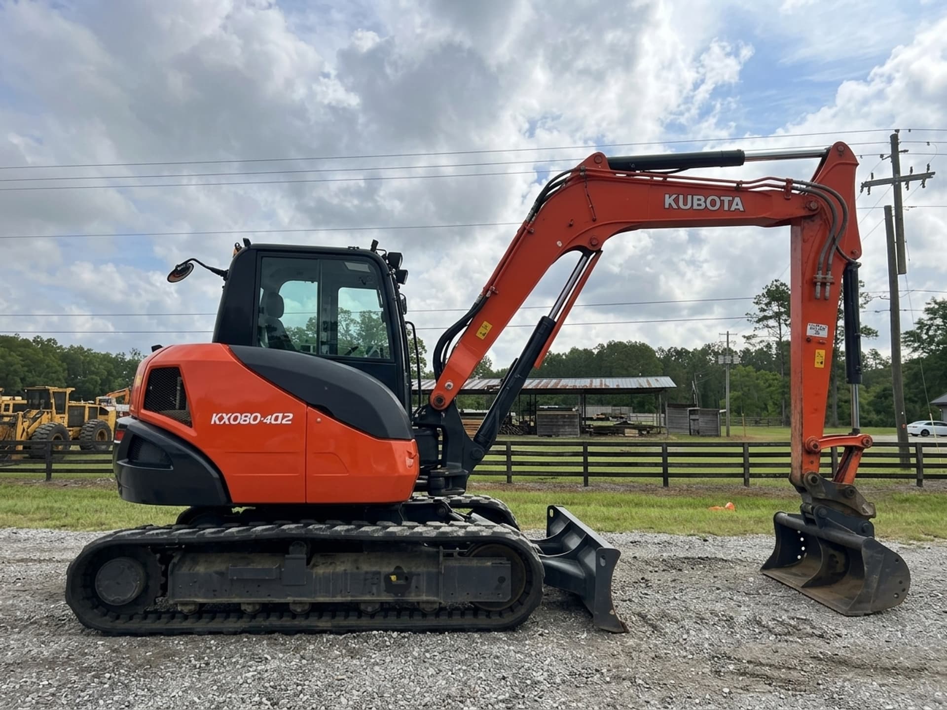 2020 Kubota KX080-4A — photo 1